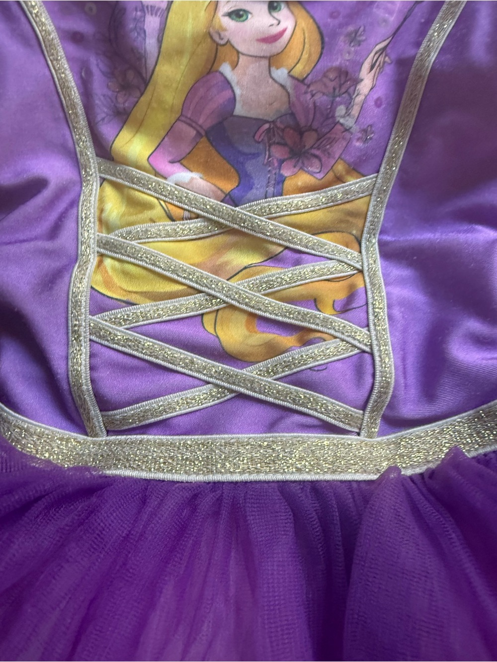 Disney Rapunzel Purple Tutu Costume Dress - Picture 7 of 11